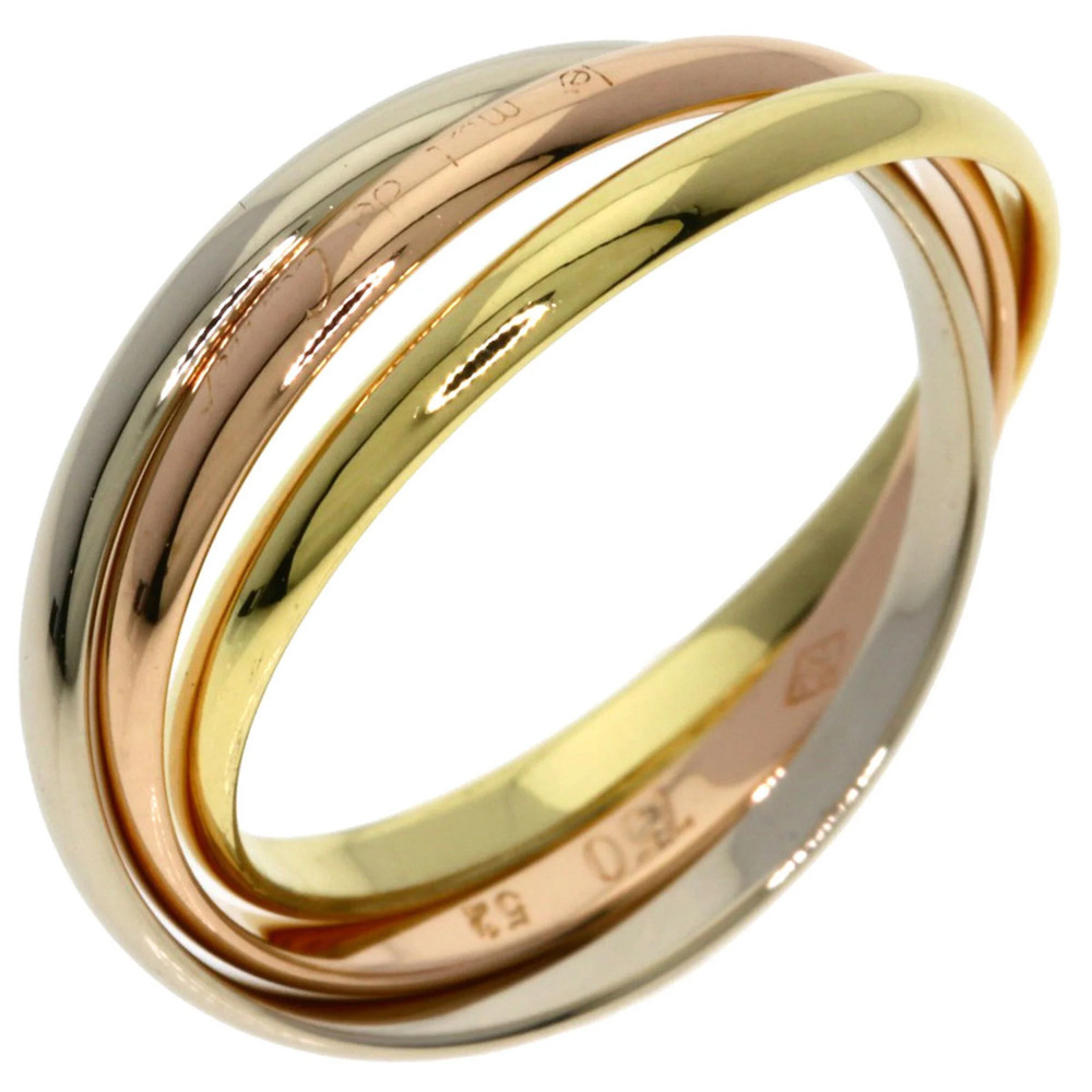 CARTIER 18k Gold Trinity Ring #52 - Picture 2 of 7